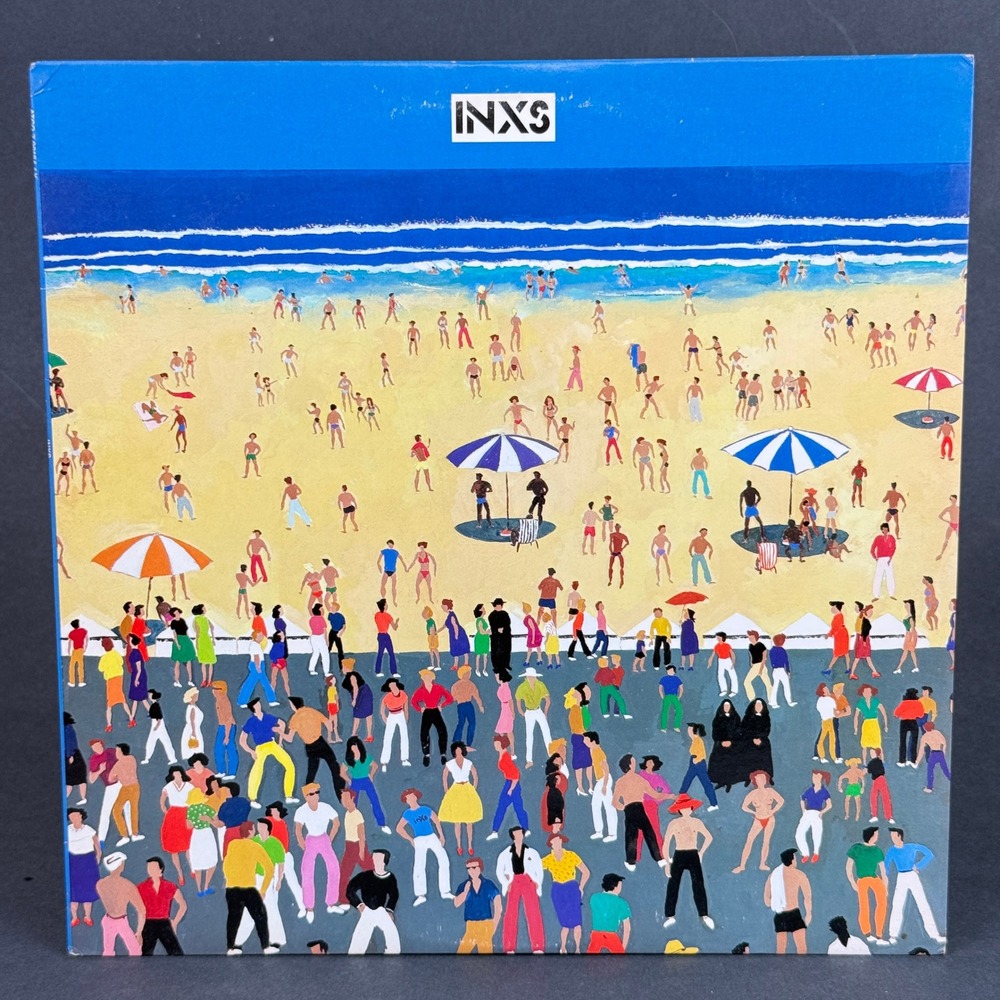 INXS PROMO Vinyl Record Album ATCO 90184-1-Y 1980 Debut Self-Titled - NEAR MINT‎